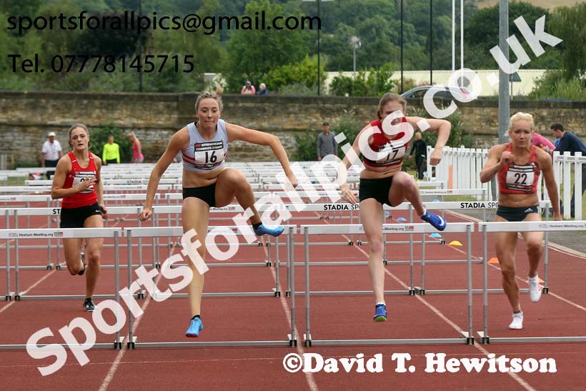 Womens heptathlon, EAP International Combined Events, Hexham, Northumberland. Photo: David T. Hewitson/Sports for All Pics